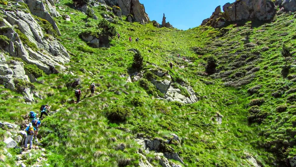 Kolmen turvapaikan edistynyt vaellus: Ter i Freser 4