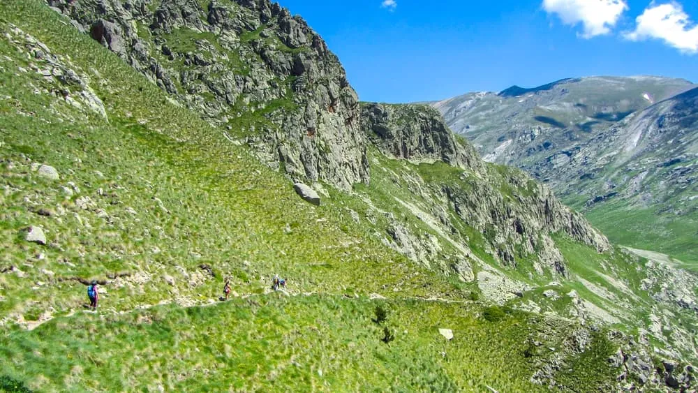 Kolmen turvapaikan edistynyt vaellus: Ter i Freser 6