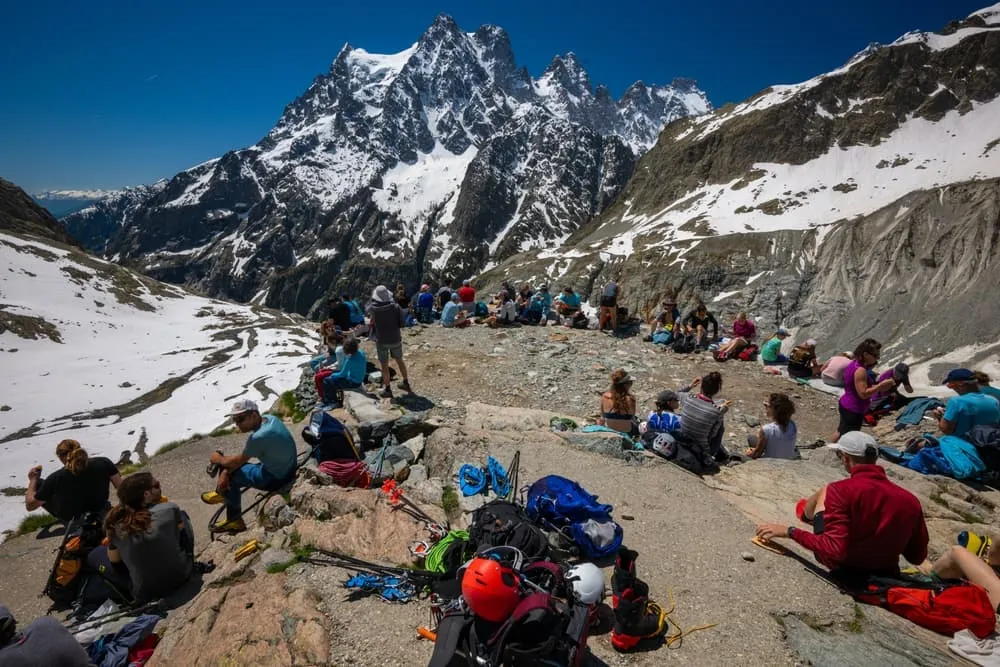 Gemiddelde Parc des Écrins Tour 2