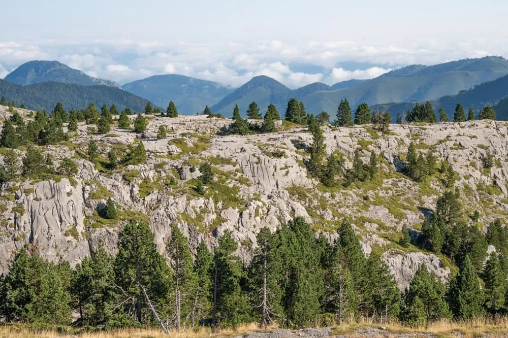 Fortgeschrittene Golondrinas-Route 6