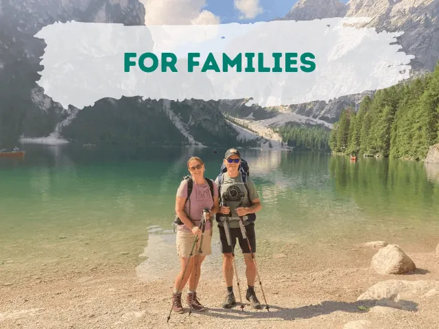 5-dniowa wędrówka od schroniska do schroniska w Dolomitach dla rodzin: