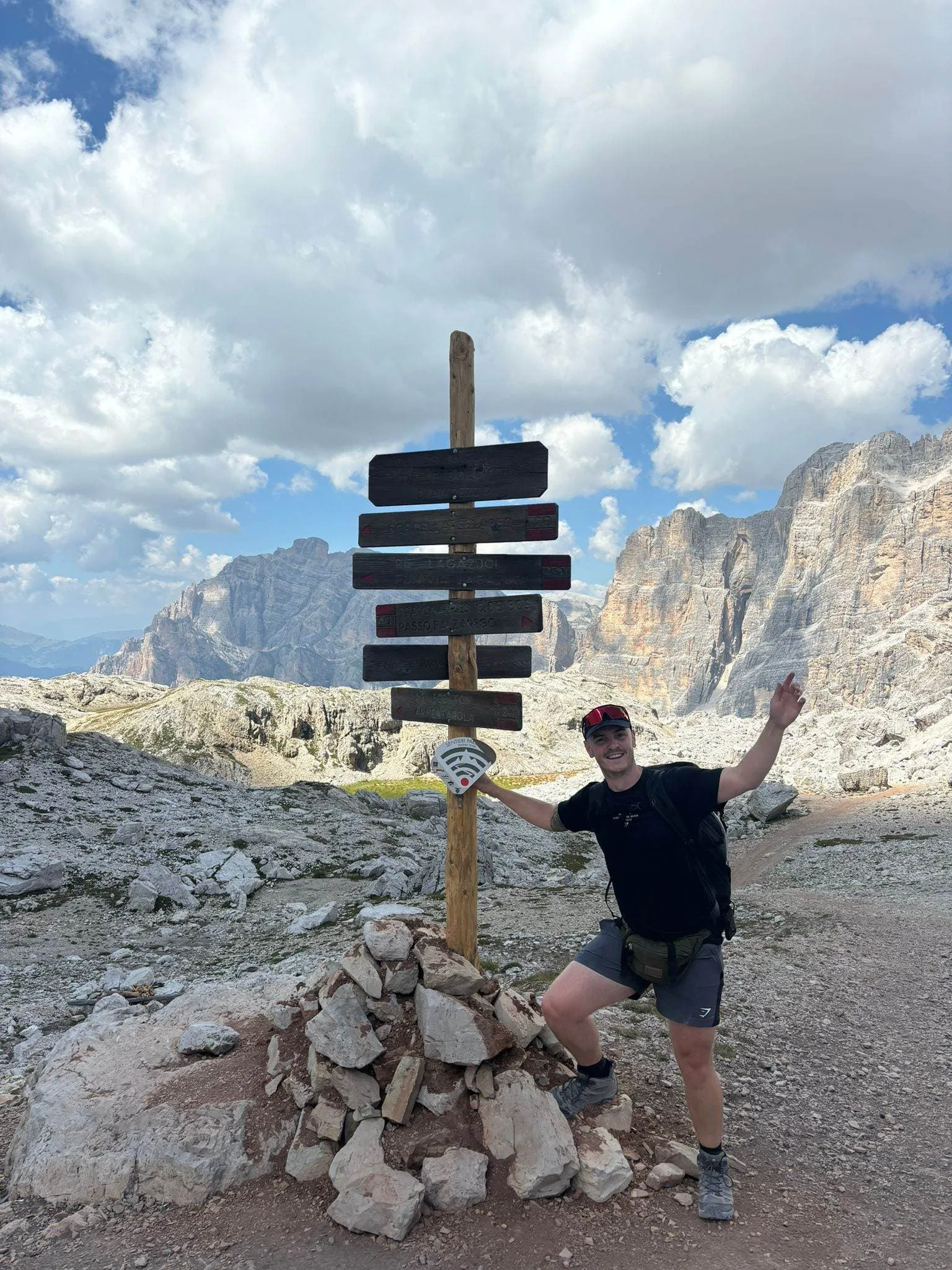 Breve Alta Via 1 con hotel antes y después (Agotado para 2026) 9