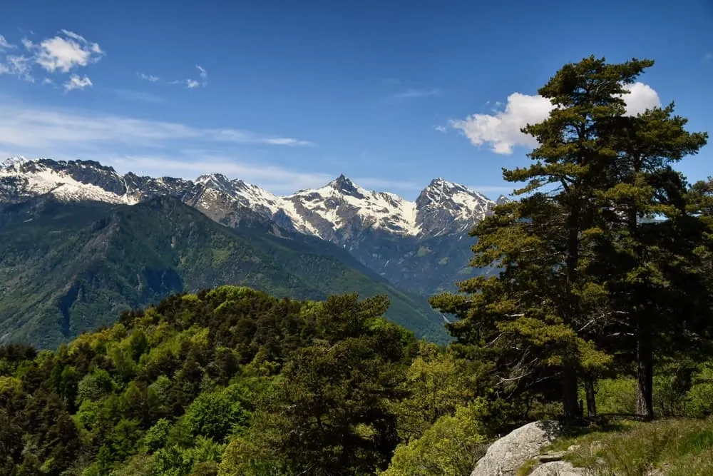 Mellannivå Aosta Trail 1