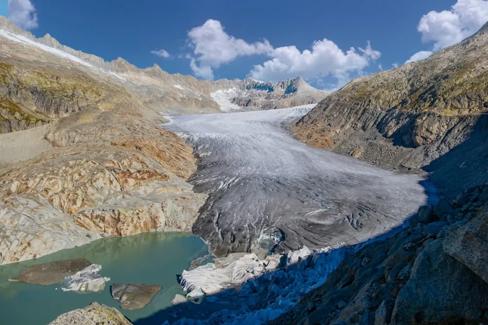 Geleiras em Retração e uma Paisagem em Mudança