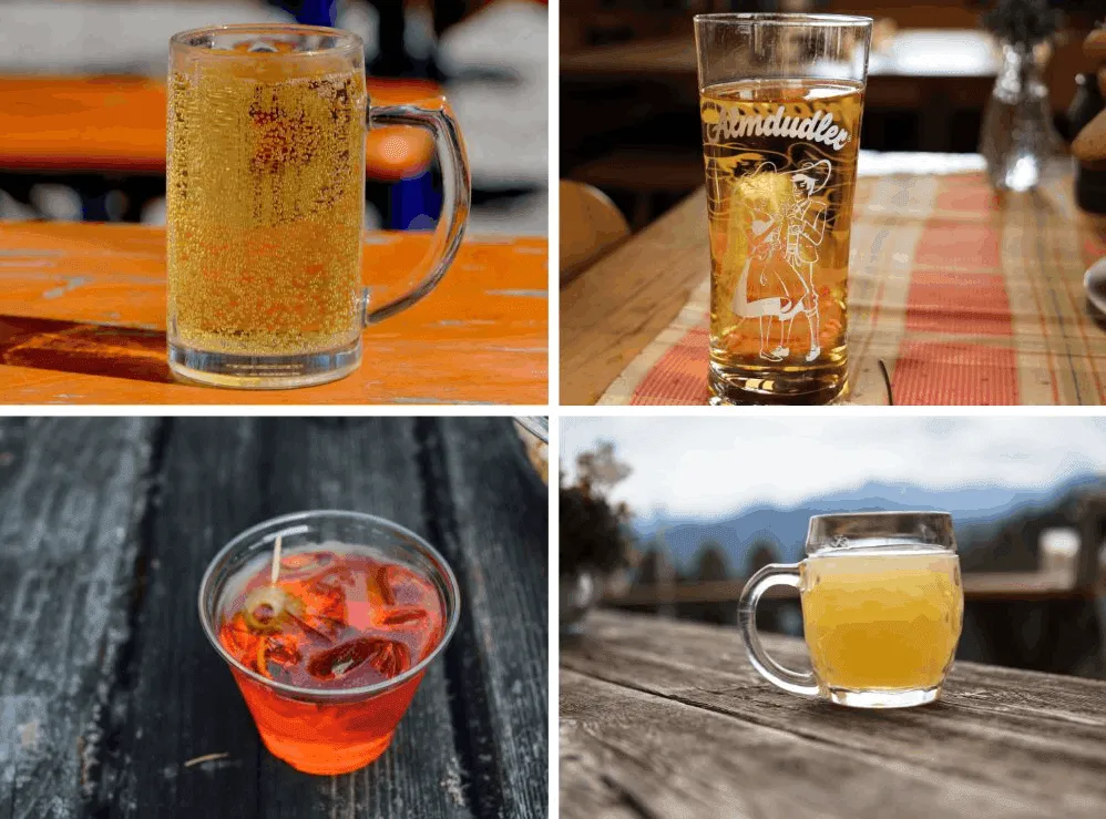 Bebidas en el Camino