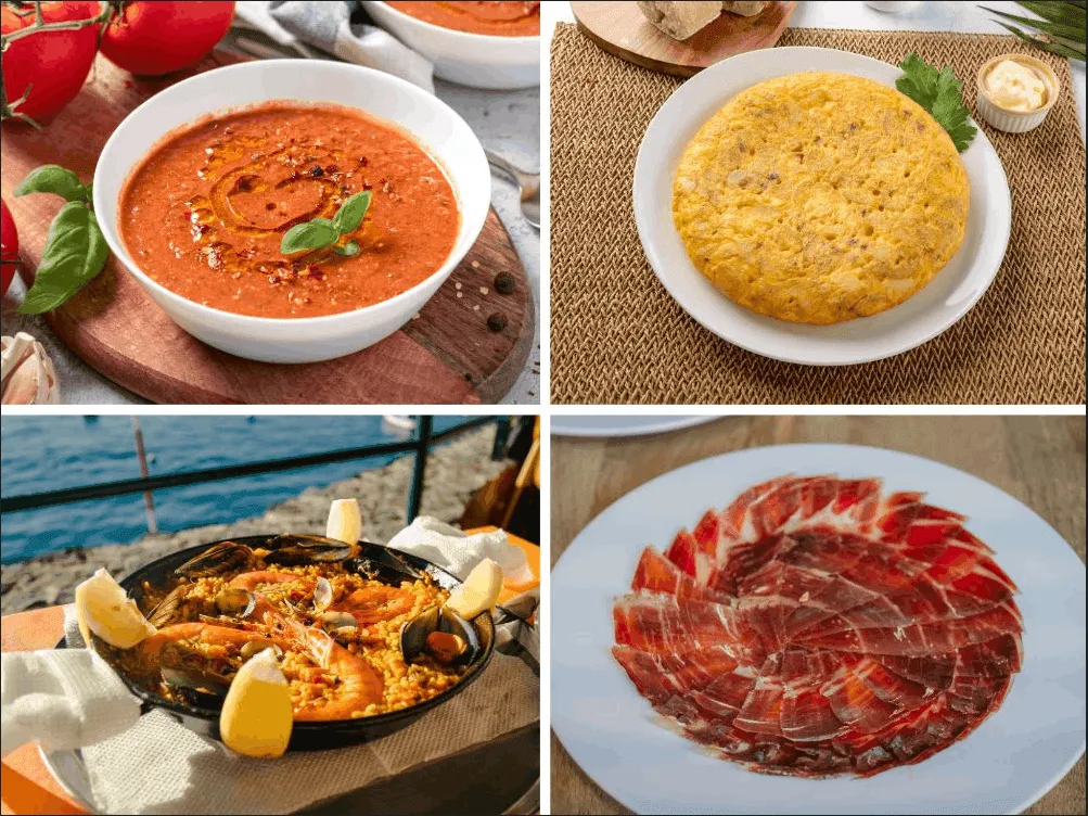 Berühmte spanische Gerichte