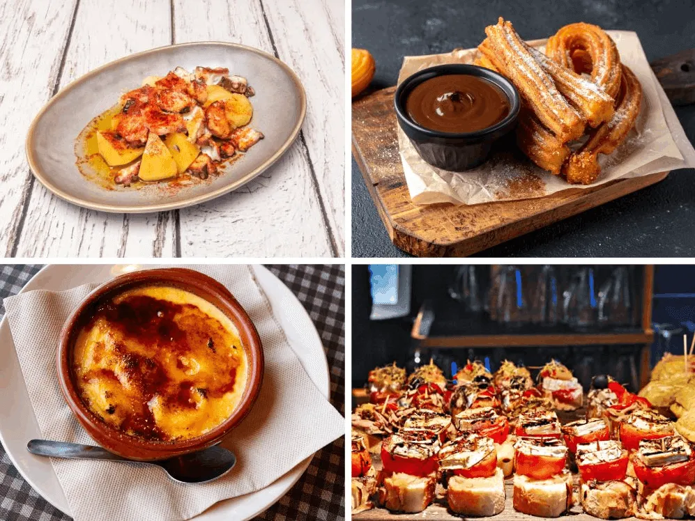 Regionale Küche in Spanien