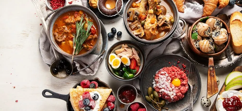 Nourriture et Boisson Traditionnelles en France