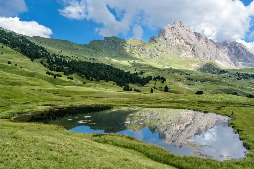 Mittelschwere Puez-Odle-Naturpark-Durchquerung