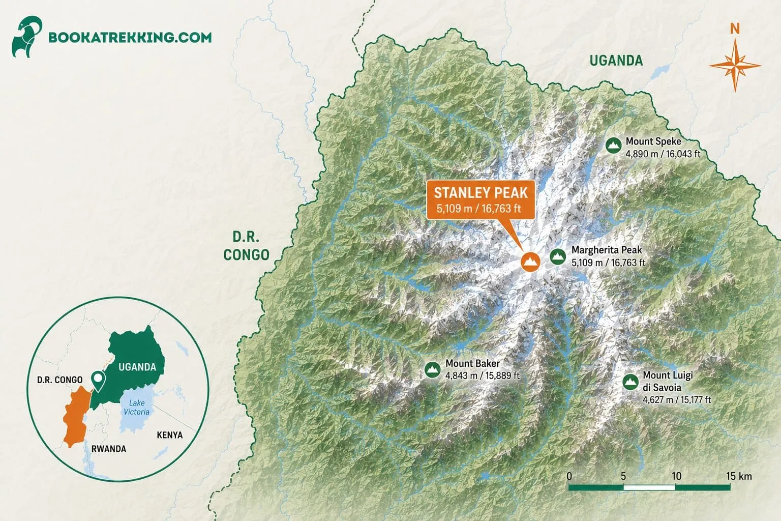 Where Is Mount Stanley?