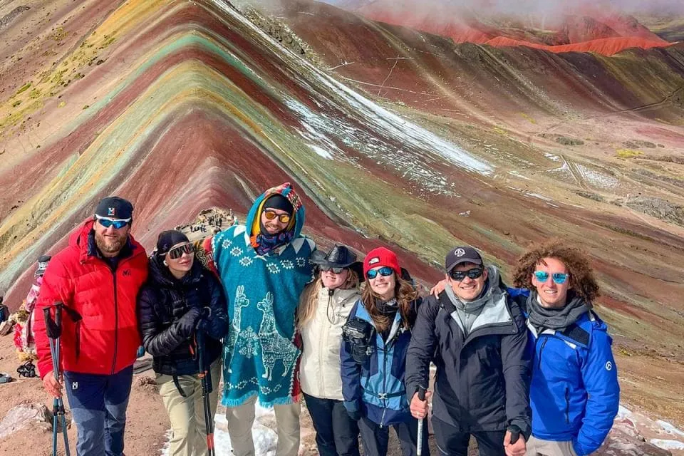 Excursion d'une journée à la montagne arc-en-ciel Vinicunca et à la vallée rouge