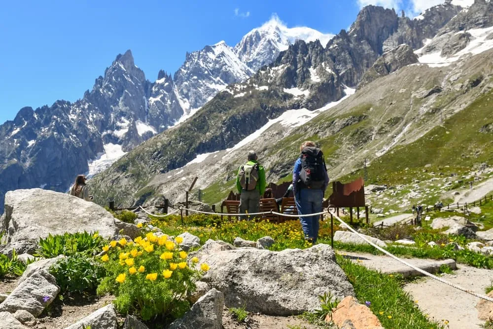 Sendero oculto del Mont Blanc